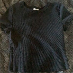 Urban outfitters cropped short sleeve